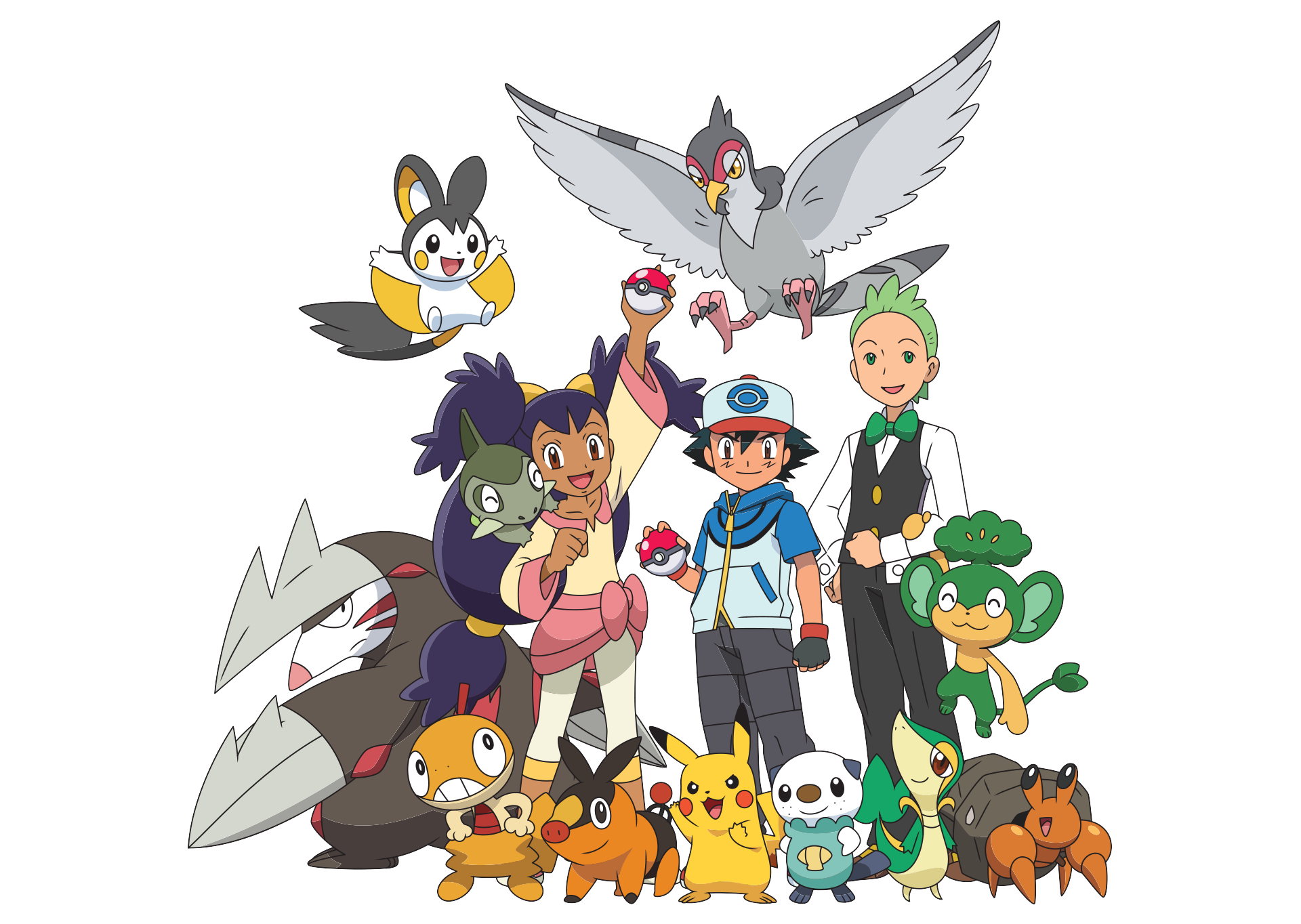 Lembrete: Pokémon: Black & White estreia Hoje no Cartoon Network