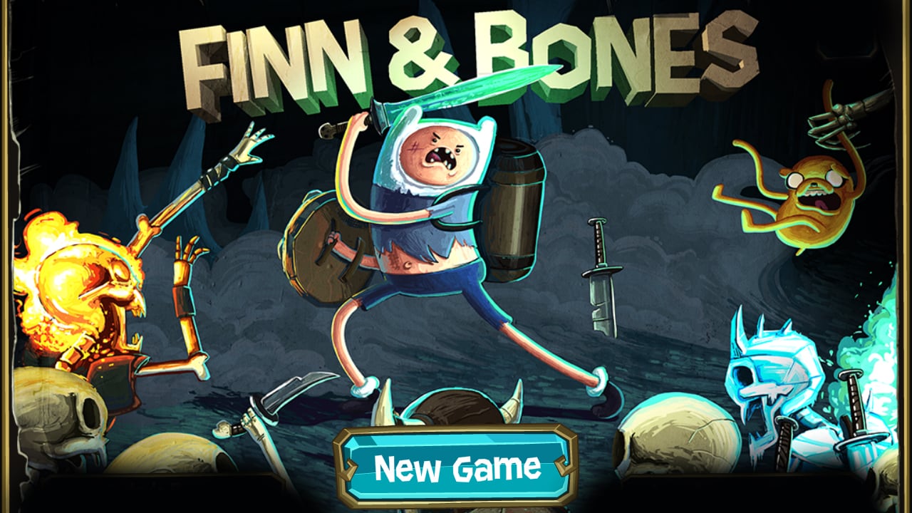 Adventure time finn and bones