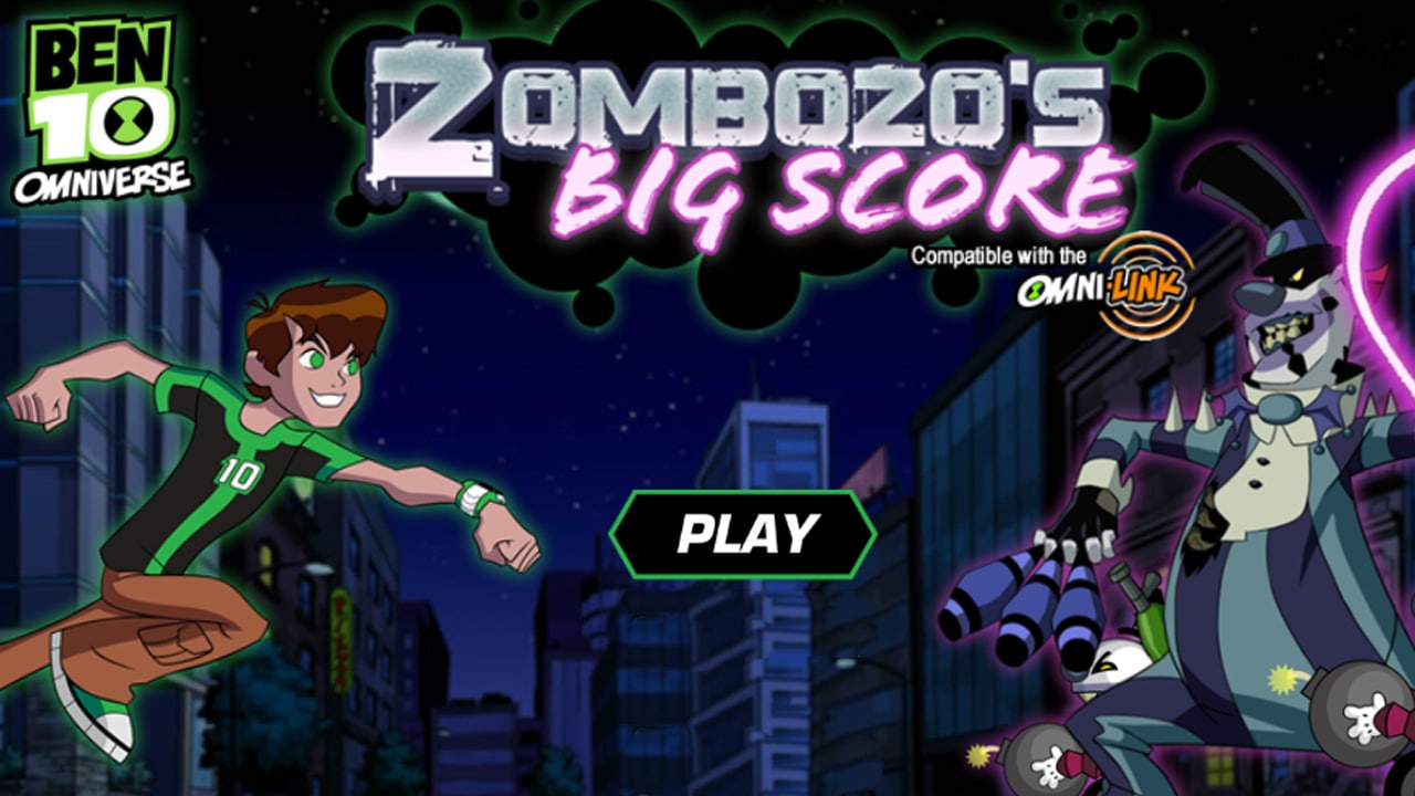 Zombozos's Big Score | Play Ben 10 Omniverse Games Online