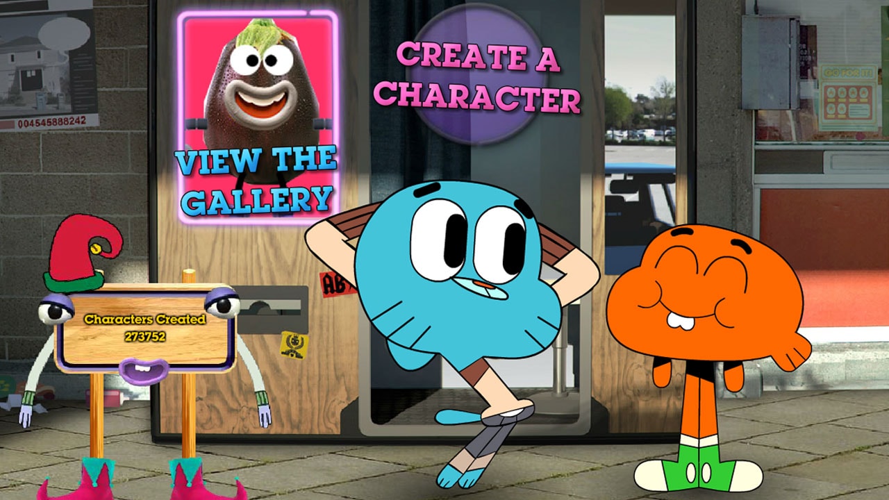 Gumball Character Creator | Gumball Games | Cartoon Network