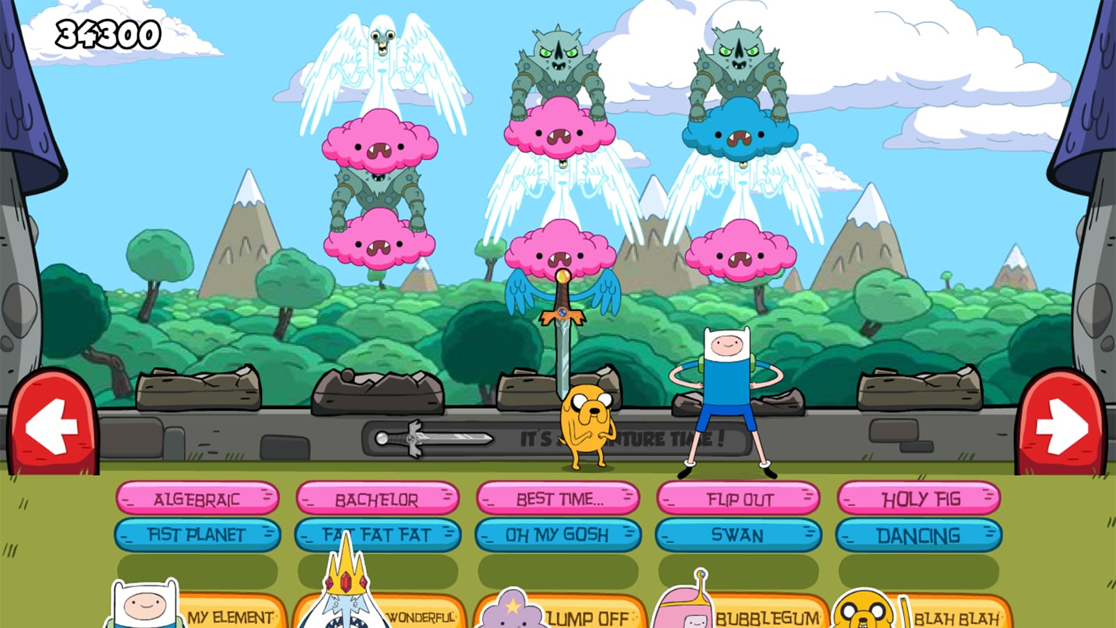 Blind Finned, Adventure Time Games