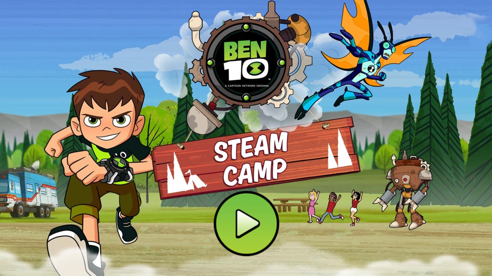 Steam Camp, Ben 10 Games