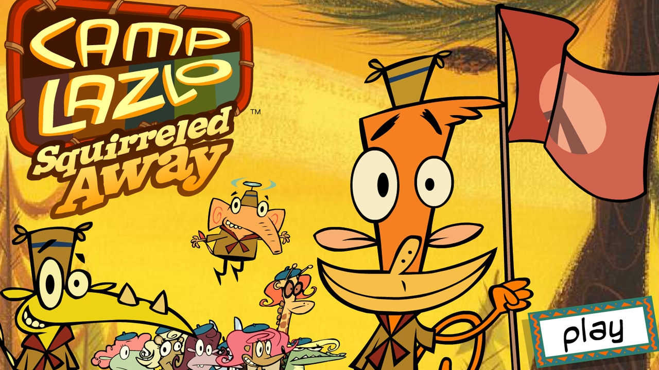 Play the free Camp Lazlo game, Squirreled Away and other Camp Lazlo games a...
