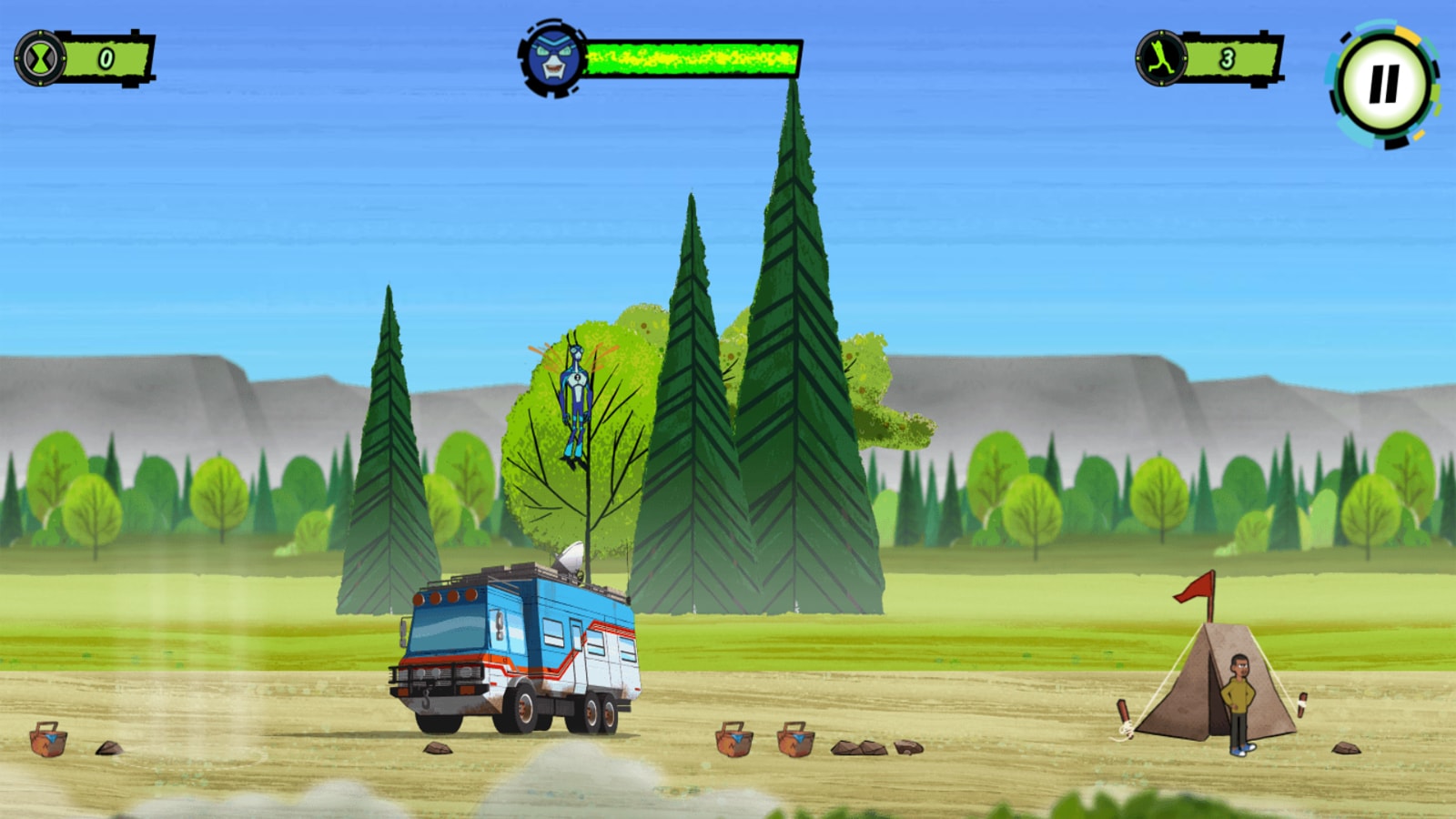 Jogo Ben 10: Steam Camp no Jogos 360