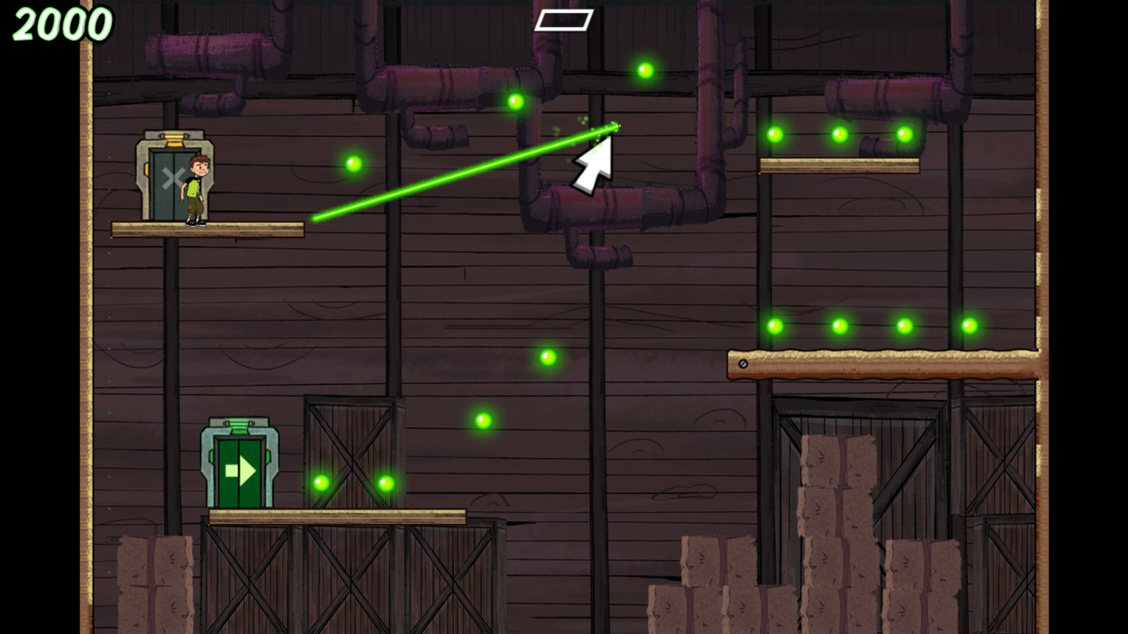 Escape Route, Jogos Ben 10