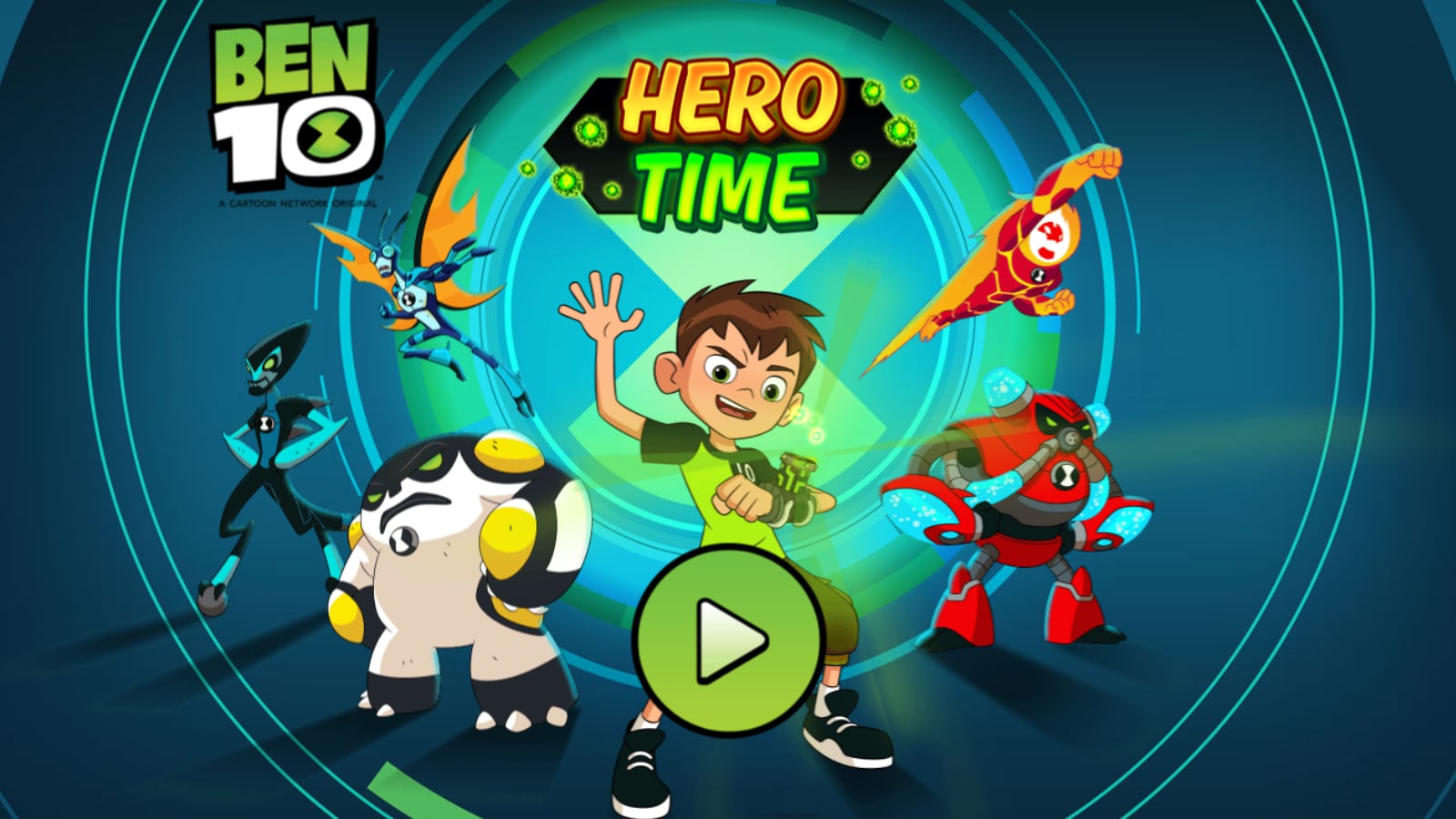Hero Time | Ben 10 Games | Cartoon Network