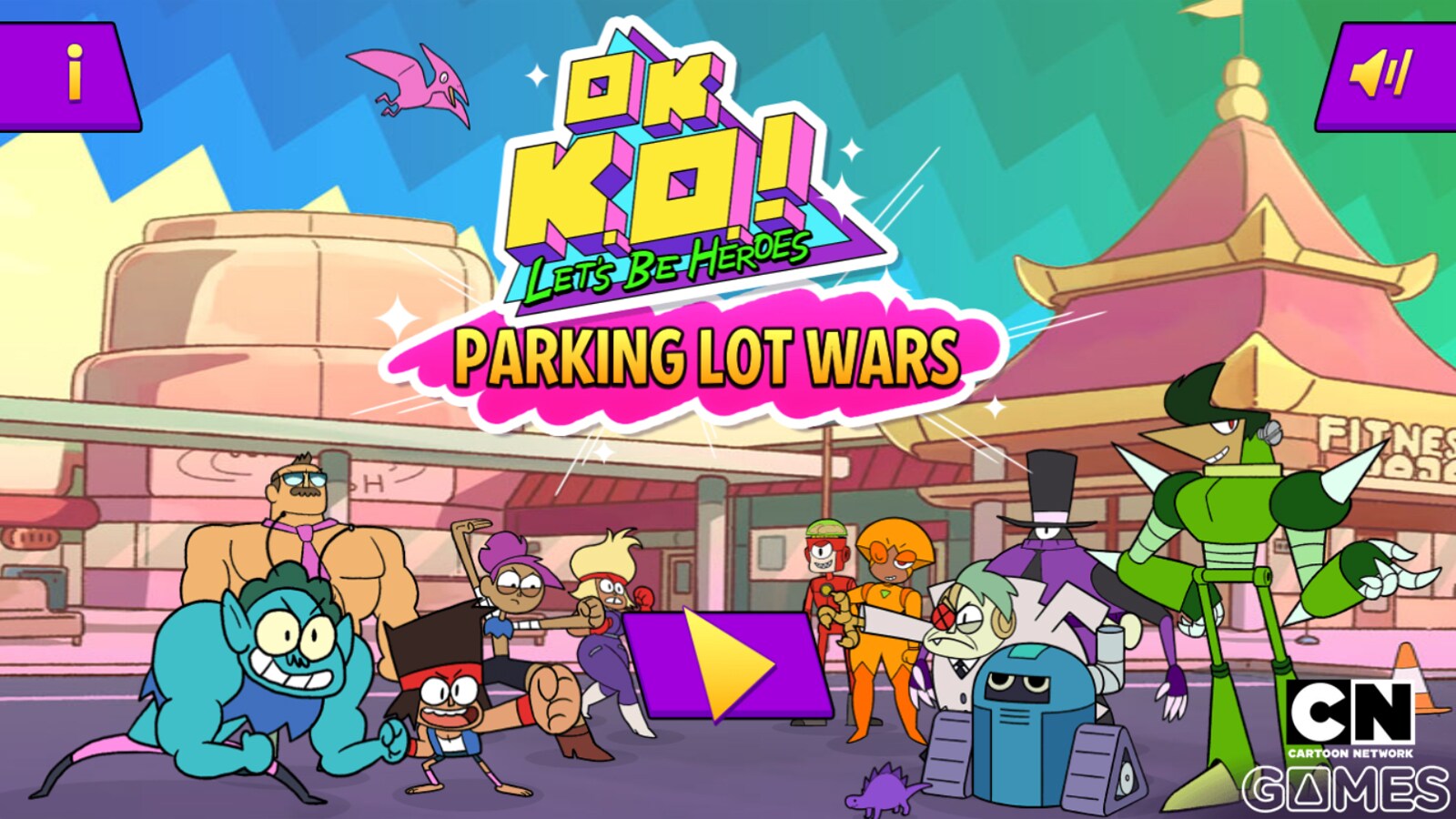 Parking Lot Wars | OK KO! Games | Cartoon Network