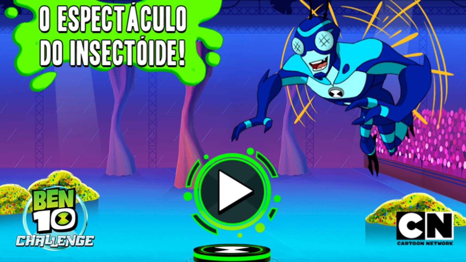 BEN 10 POWER JUMP jogo online gratuito em