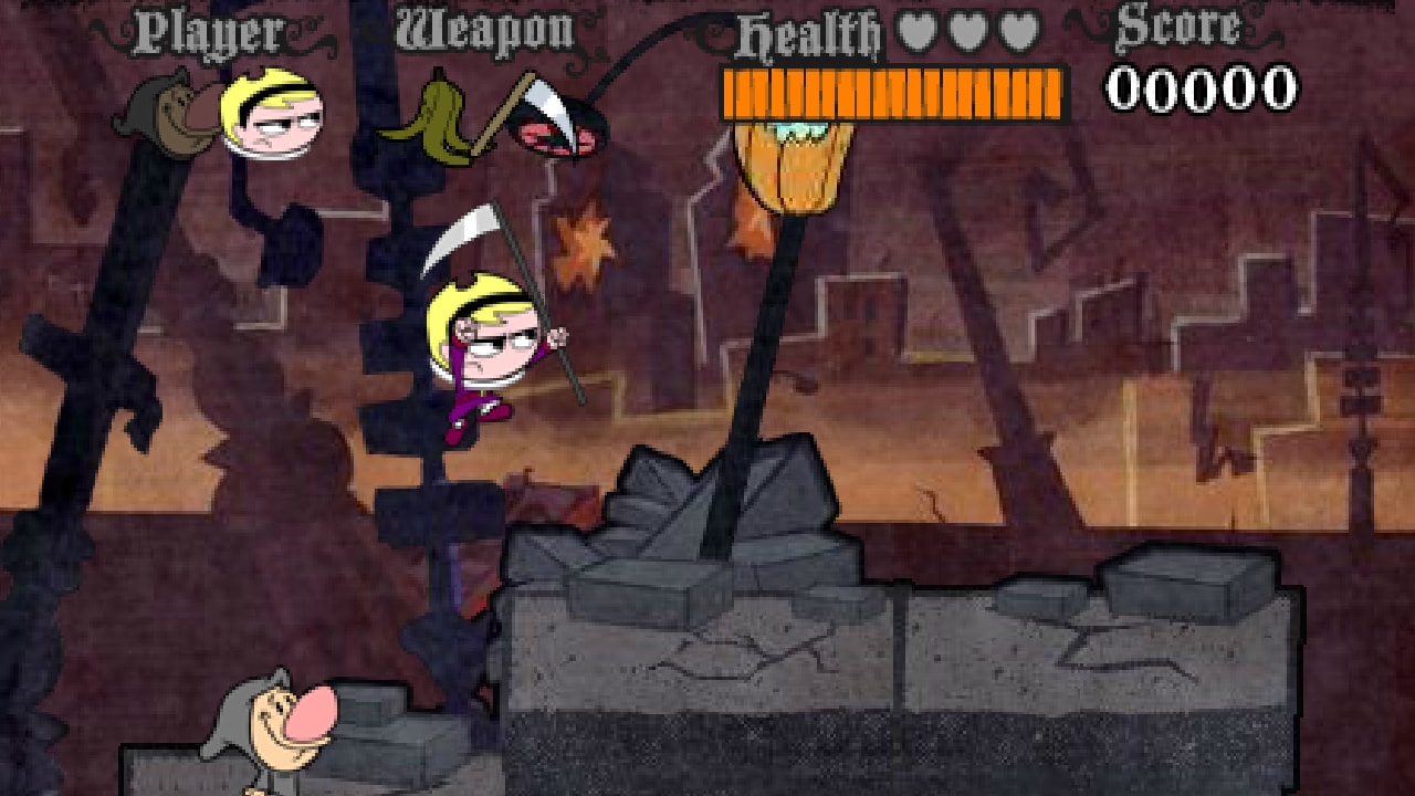 The Grim Adventures of Billy and Mandy. billy and mandy flash game. 