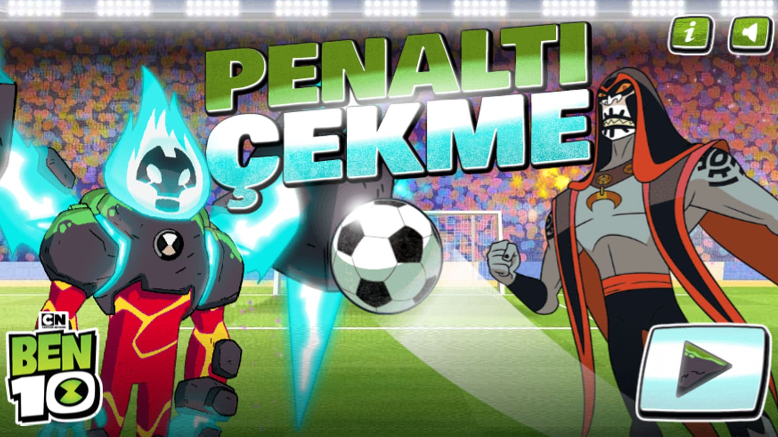 Ben 10 Oyunlari Penalti Cekme Cartoon Network