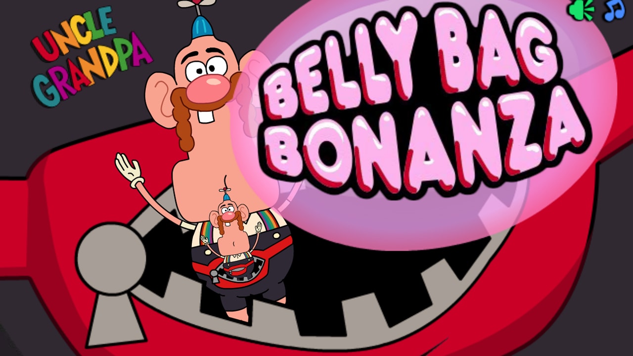 Play the free Uncle Grandpa game, Belly Bag Bonanza and other Uncle Grandpa...