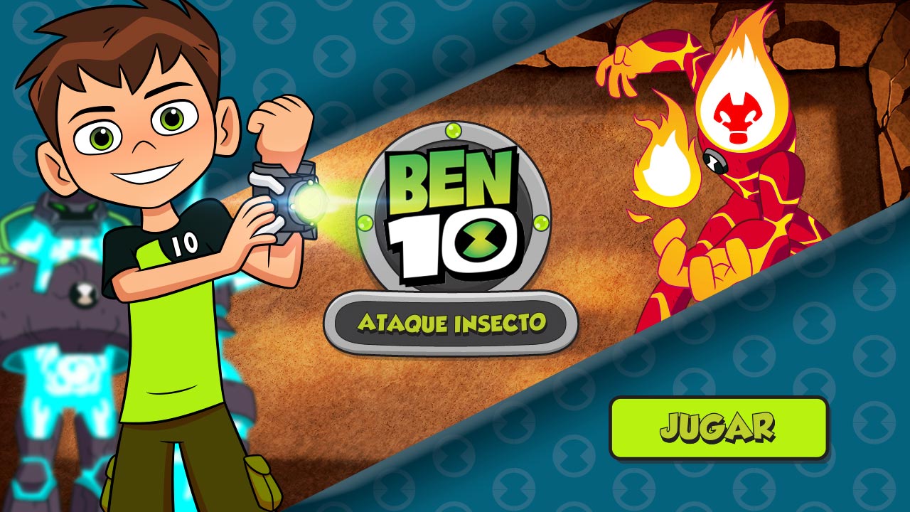 Ben 10 Ataque Insecto Juegos de Ben 10 Cartoon Network