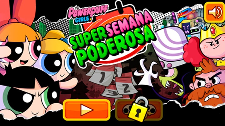 Jogos gratis do As Meninas Superpoderosas, Super Semana Poderosa