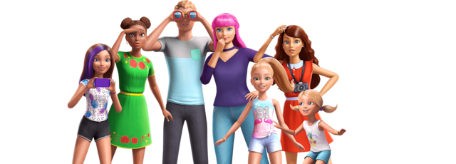 Jogos de Vestir a Barbie e Suas Amigas no Jogos 360