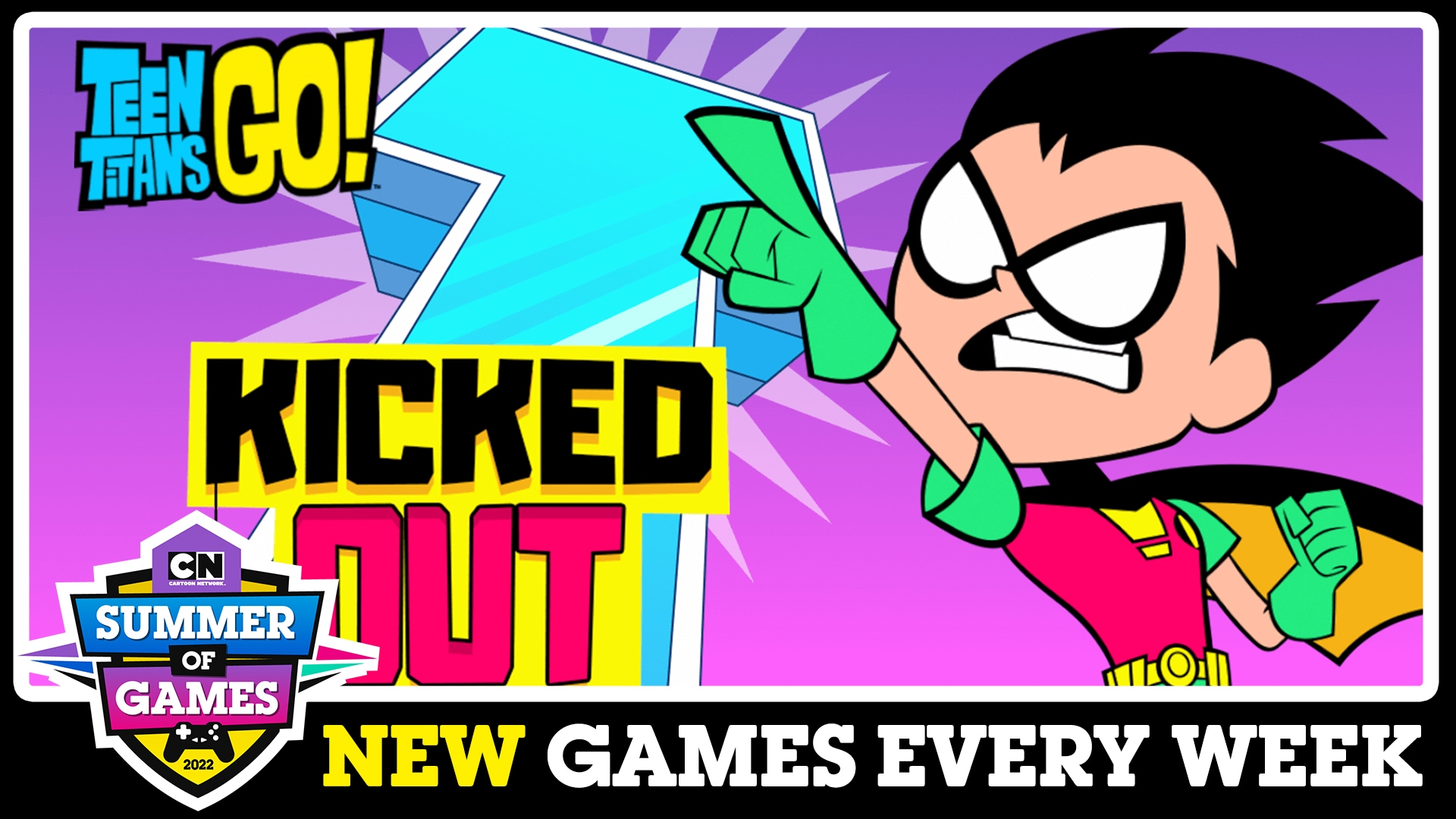 Kicked Out, Free Teen Titans GO! Games