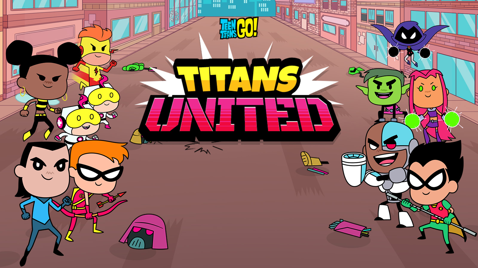 Titans United | Teen Titans Go Games | Cartoon Network