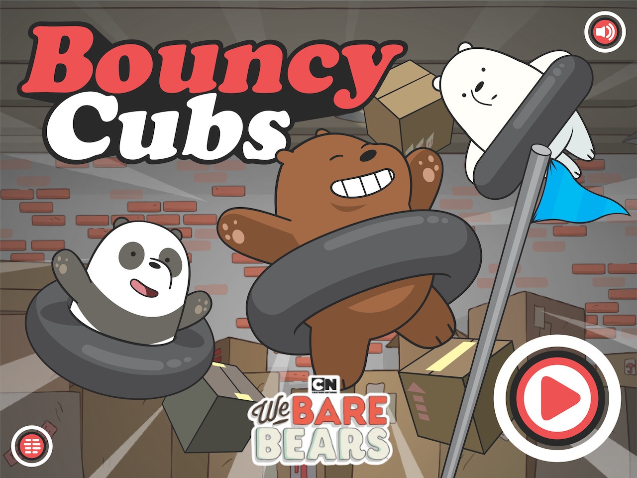 Bouncy Cubs | We Bare Bears Games | Cartoon Network