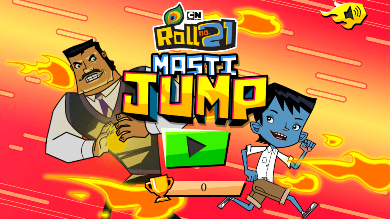 Masti Jump | Roll No 21 Games | Cartoon Network