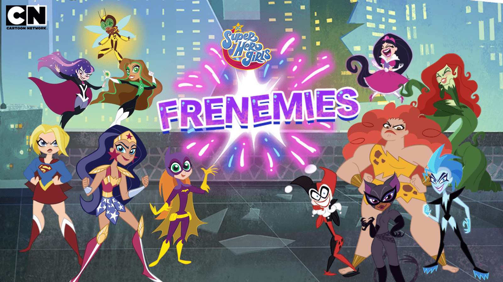 Frenemies Free Dc Super Hero Girls Games Cartoon Network