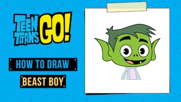 How To Draw Beast Boy
