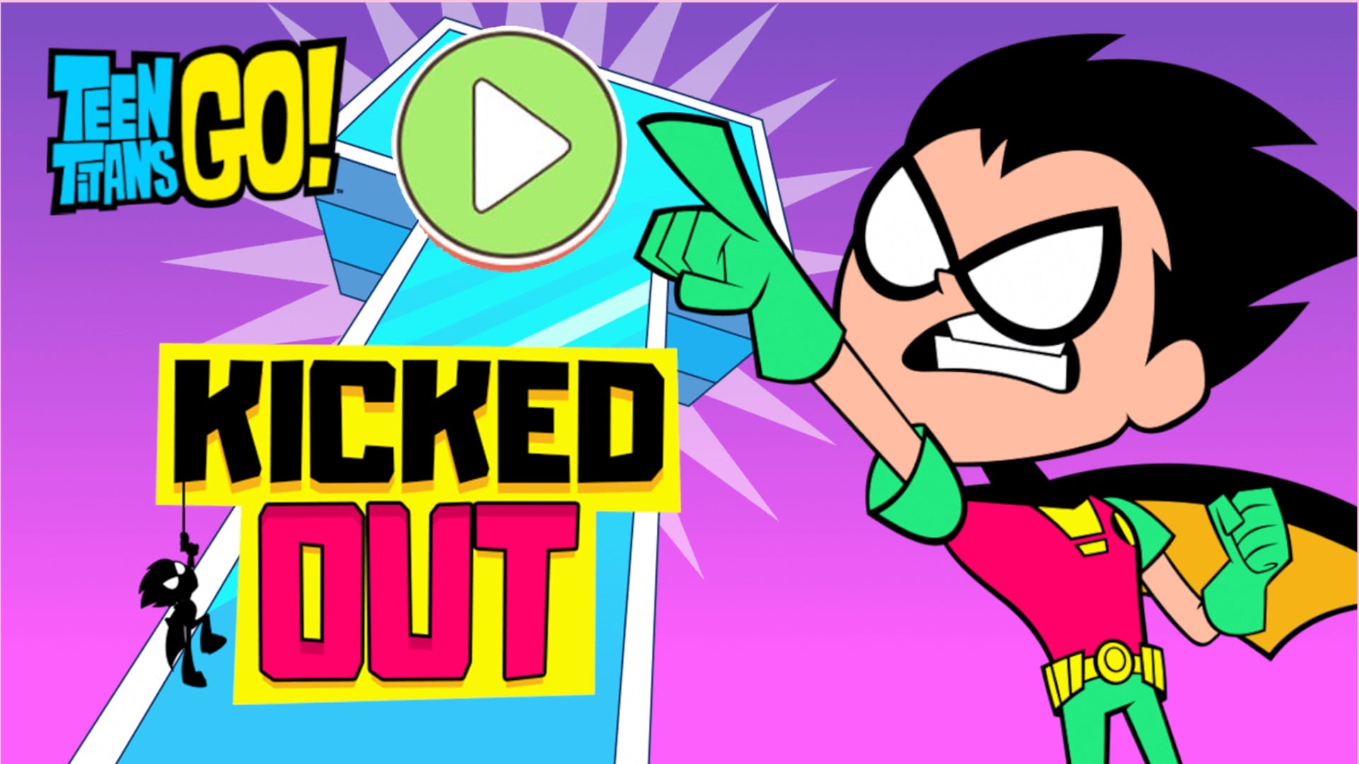 Kicked Out, Free Teen Titans Go! Games