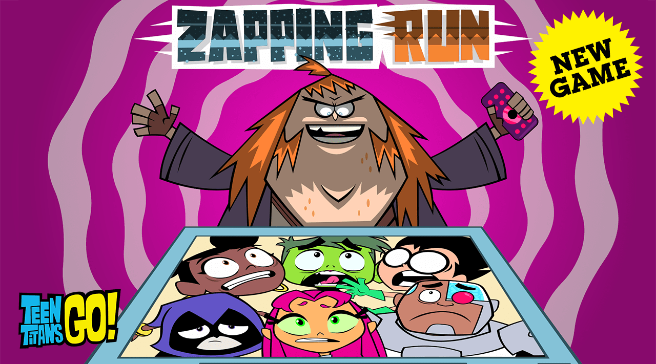 Zapping Run  Teen Titans Go! Free Games