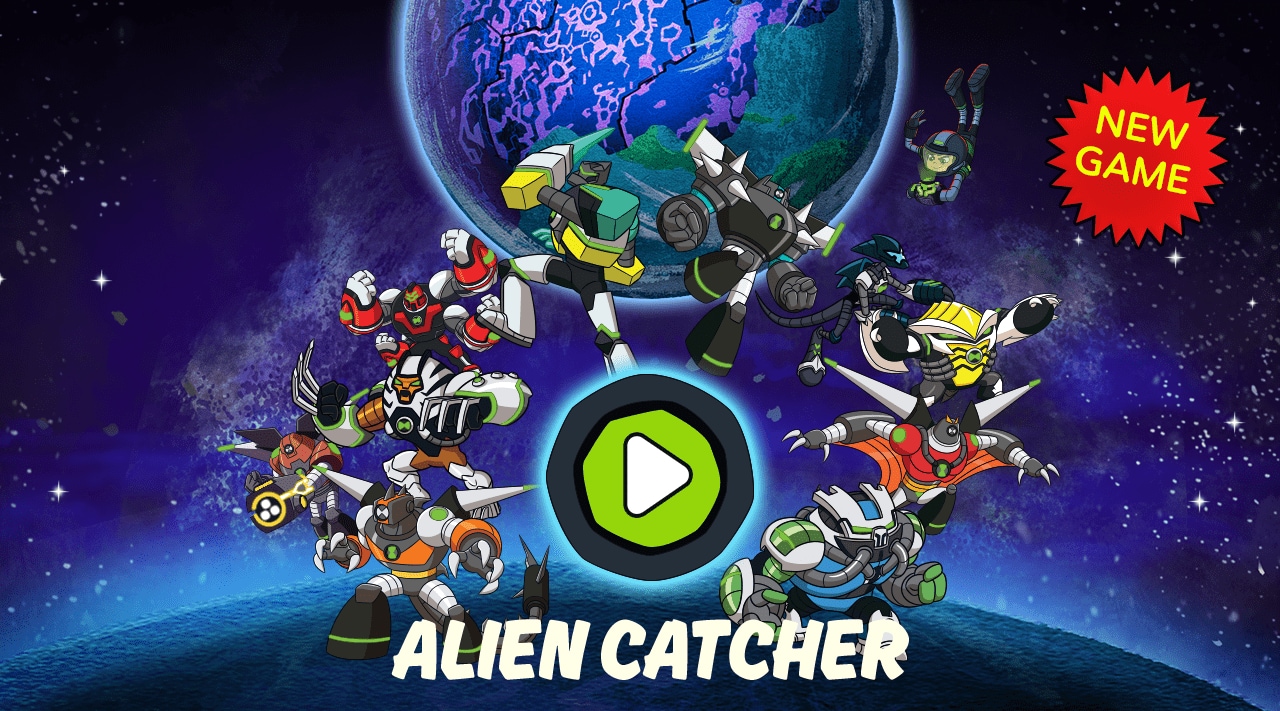 Alien Catcher | Ben 10 Games Online | Cartoon Network