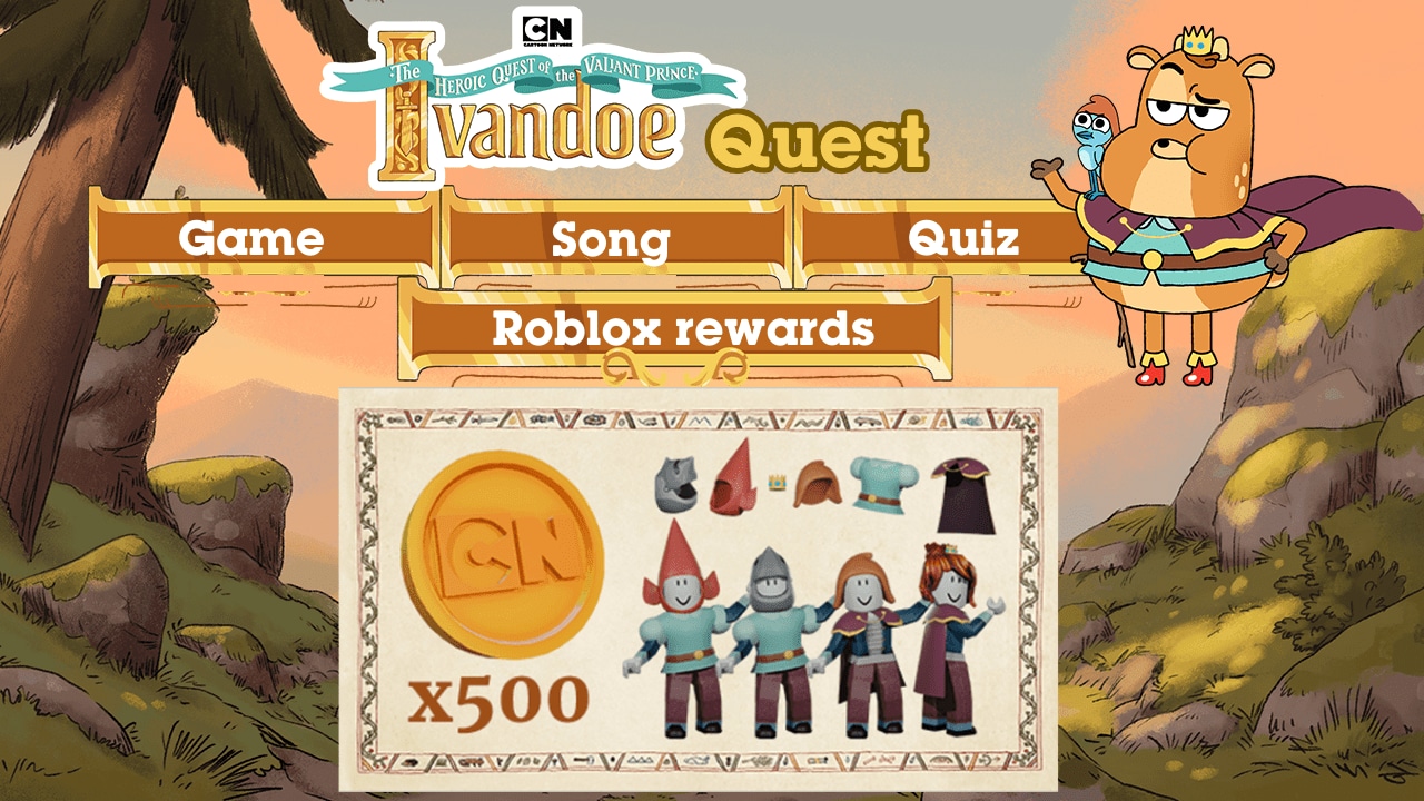 Ivandoe: Quest On!, Free Ivandoe Games, Cartoon Network