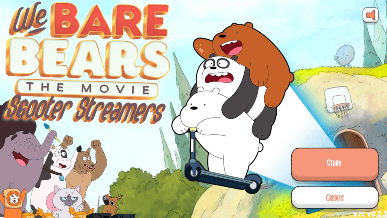 Scooter Streamers | We Bare Bears Games | Cartoon Network