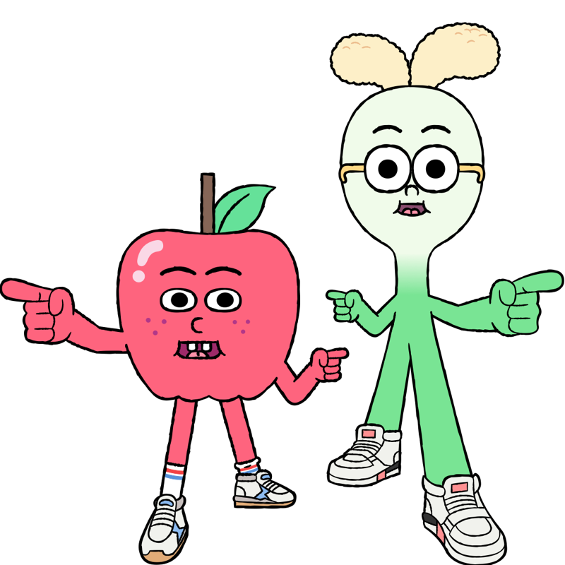 Jabłko i Szczypior