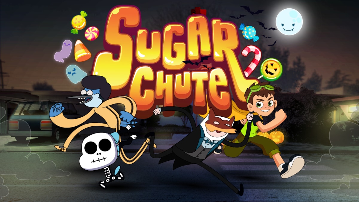 Halloween Sugar Chute Cartoon Network Games