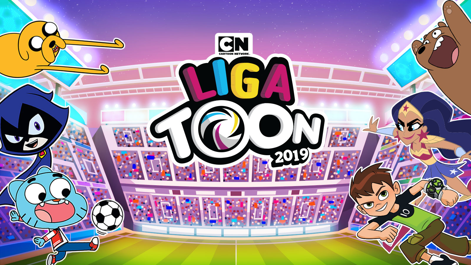 Liga Toon 2019, Jogos de futebol