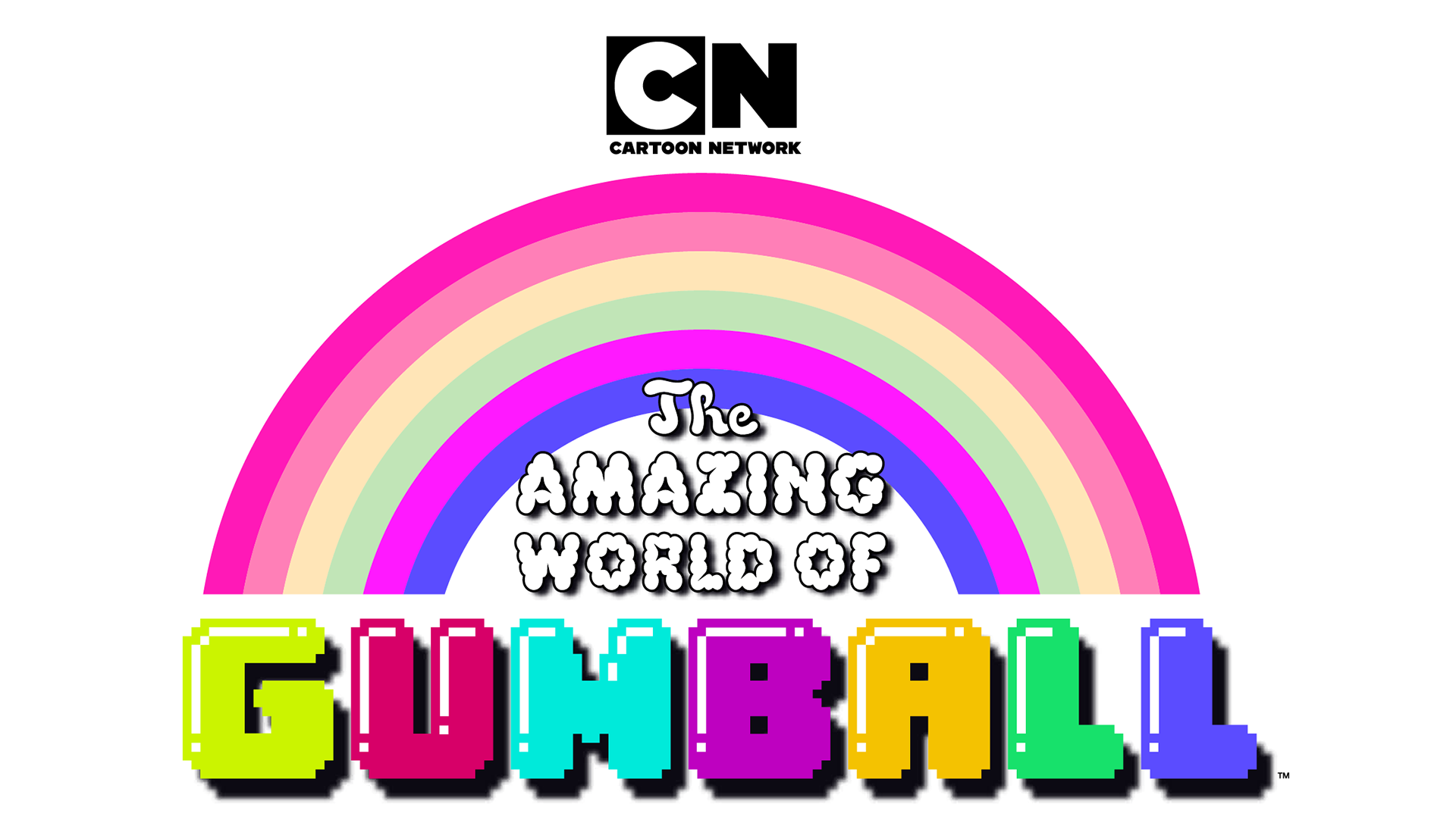 El top 48 imagen logo de el increible mundo de gumball