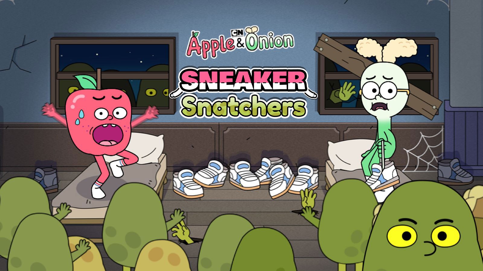 Sneaker Snatchers | Free Apple and Onion Games | Cartoon Network