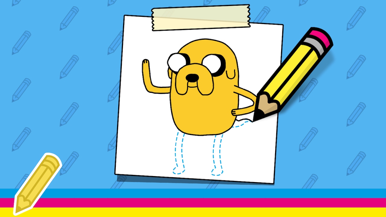 How To Draw Jake | Best Free Online Games | Cartoon Network