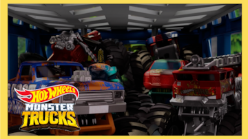 Hot Wheels | Official MUSIC VIDEO | Monster Trucks CAMP CRUSH!