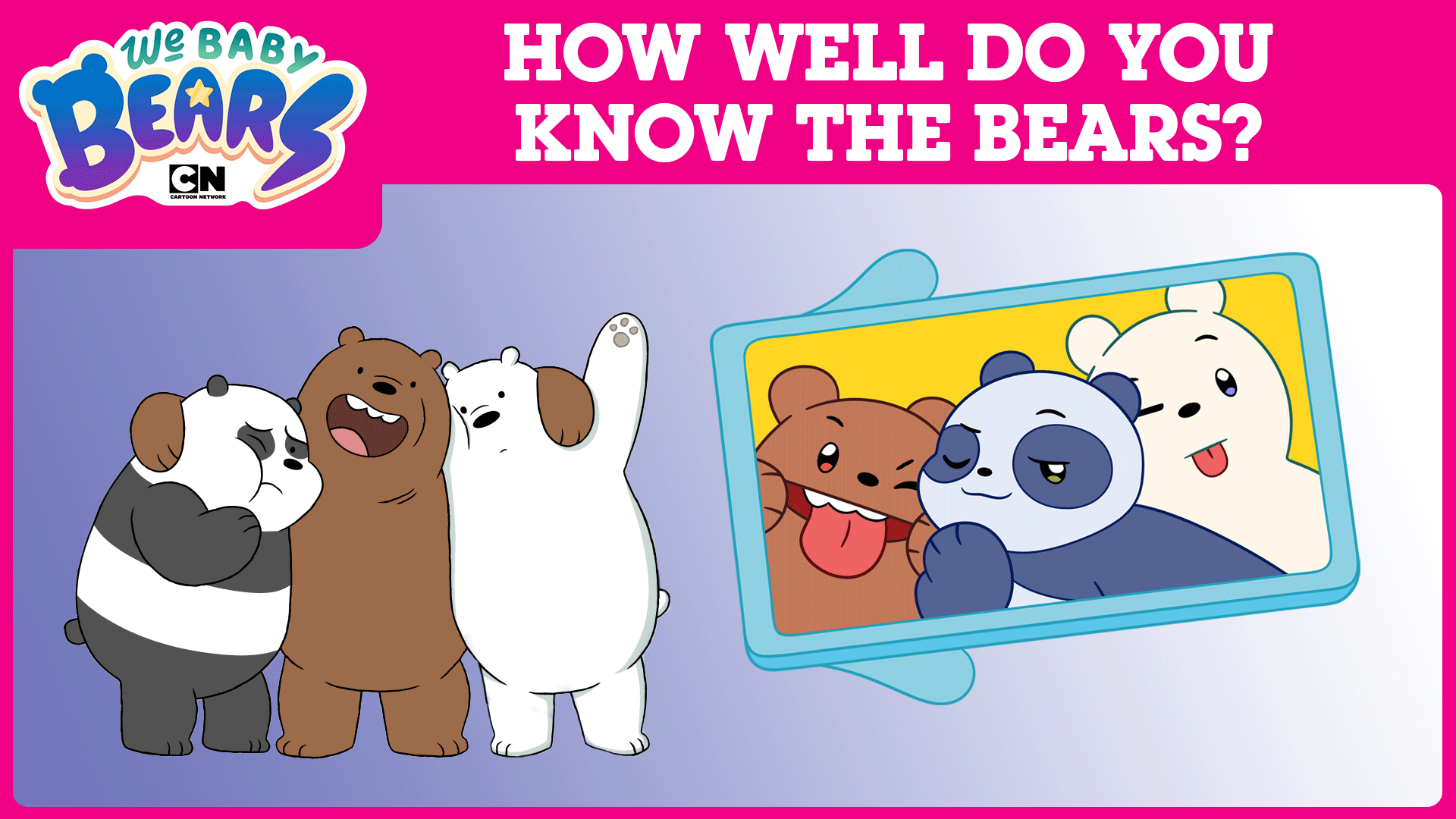 We Bare Bears, Free online games and video