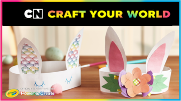 Craft Your World - How to make a Bunny Headband