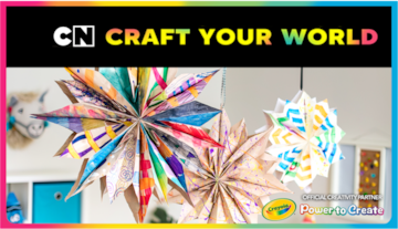 Craft Your World | How to Make Your Own Paper Bag Star