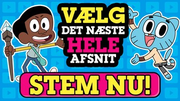 Hvilket helt afsnit vil du se på vores Cartoon Network YouTube kanal?