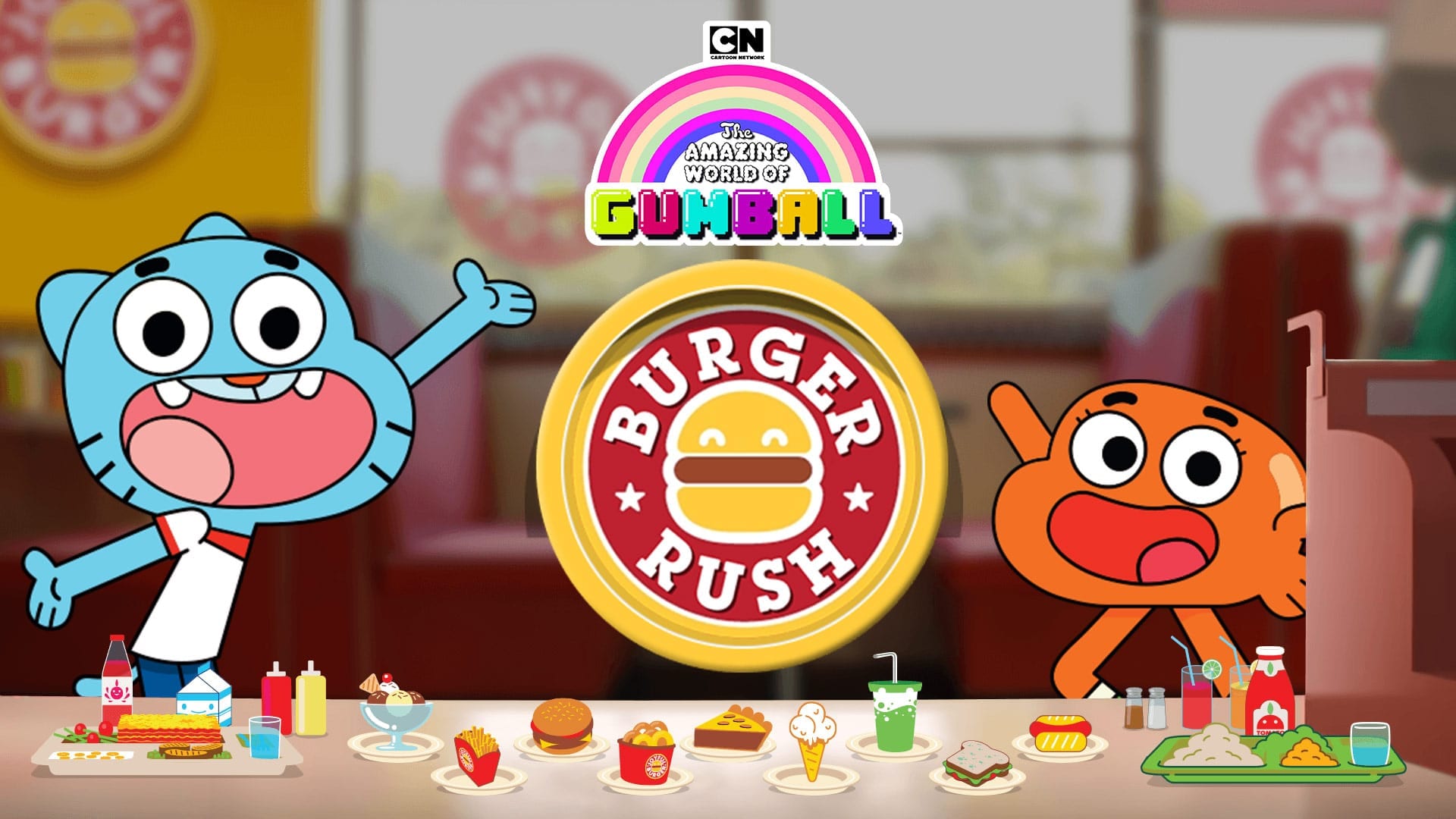 Burger Rush, The Amazing World of Gumball