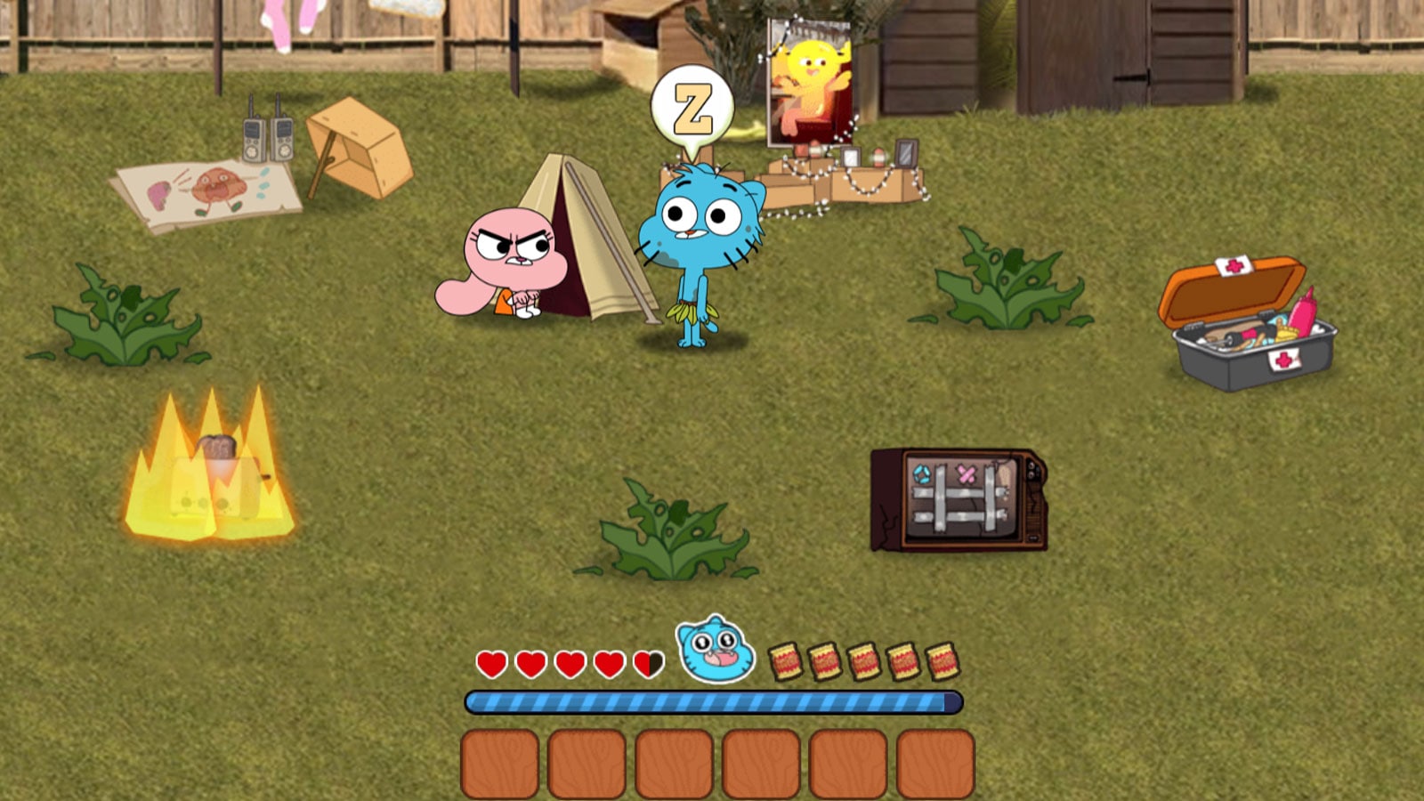 gumball home alone survival