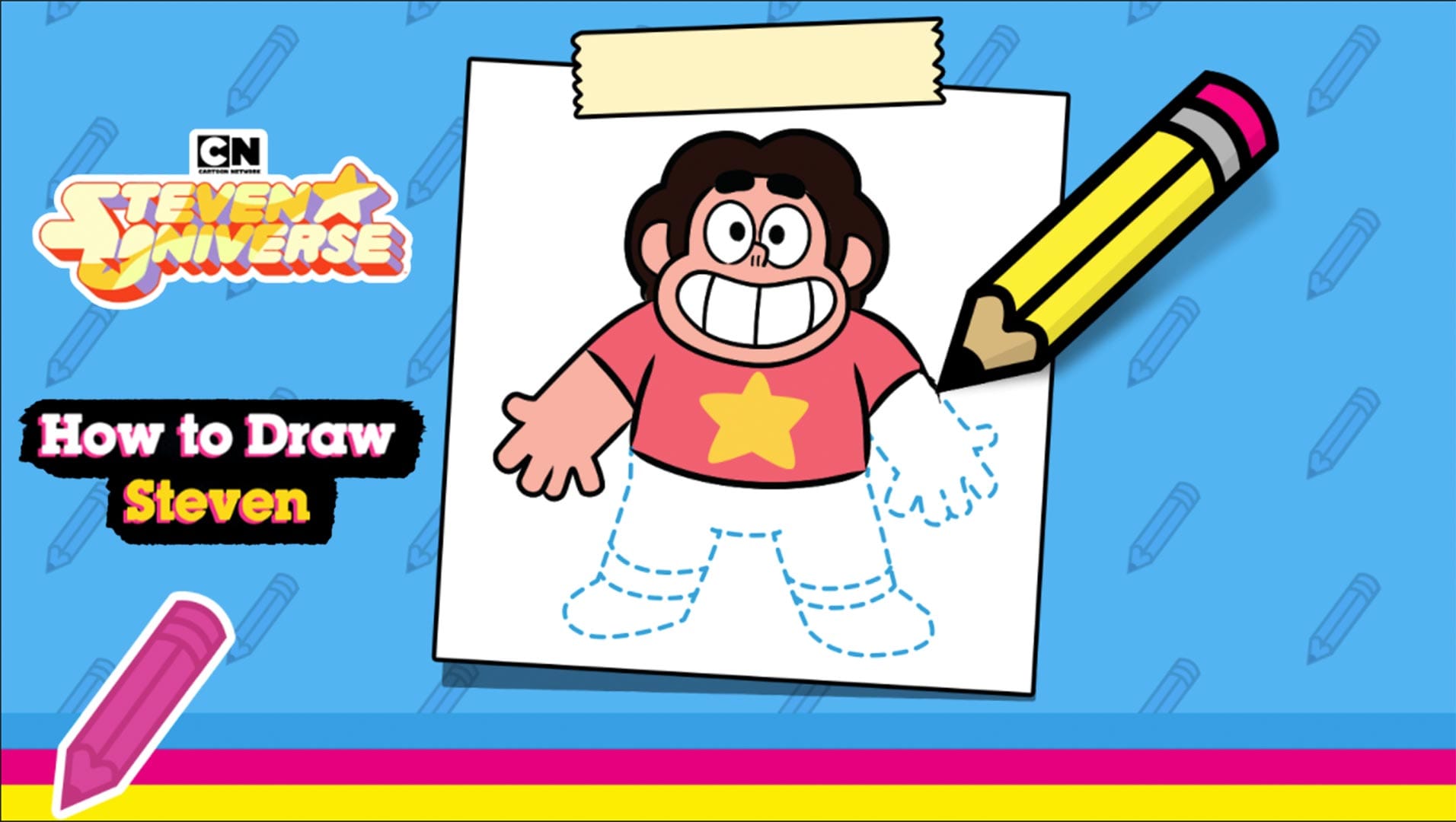 How to Draw Steven | Steven Universe | Cartoon Network