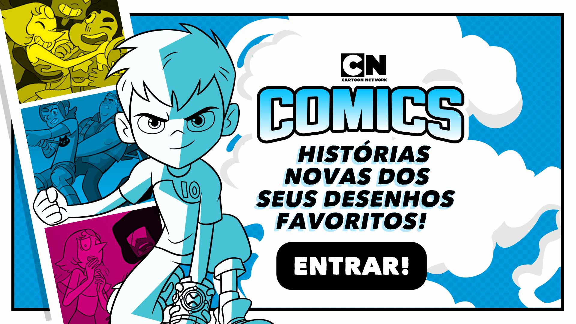 X 上的 Cartoon Network Brasil：「A gente quer saber! Eu, escolheria todos! Mas  esse Ominitrix ai parece ser bem legal! 👀 #quemdoabrincajunto   / X