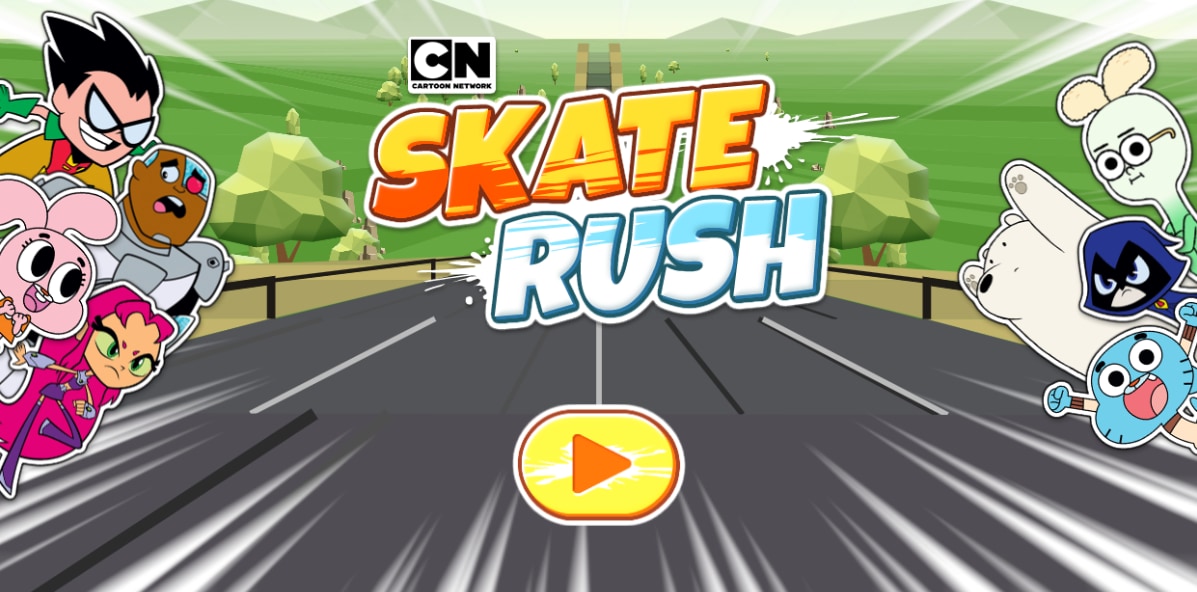 Gumball - Skate Rush [Cartoon Network Games] 