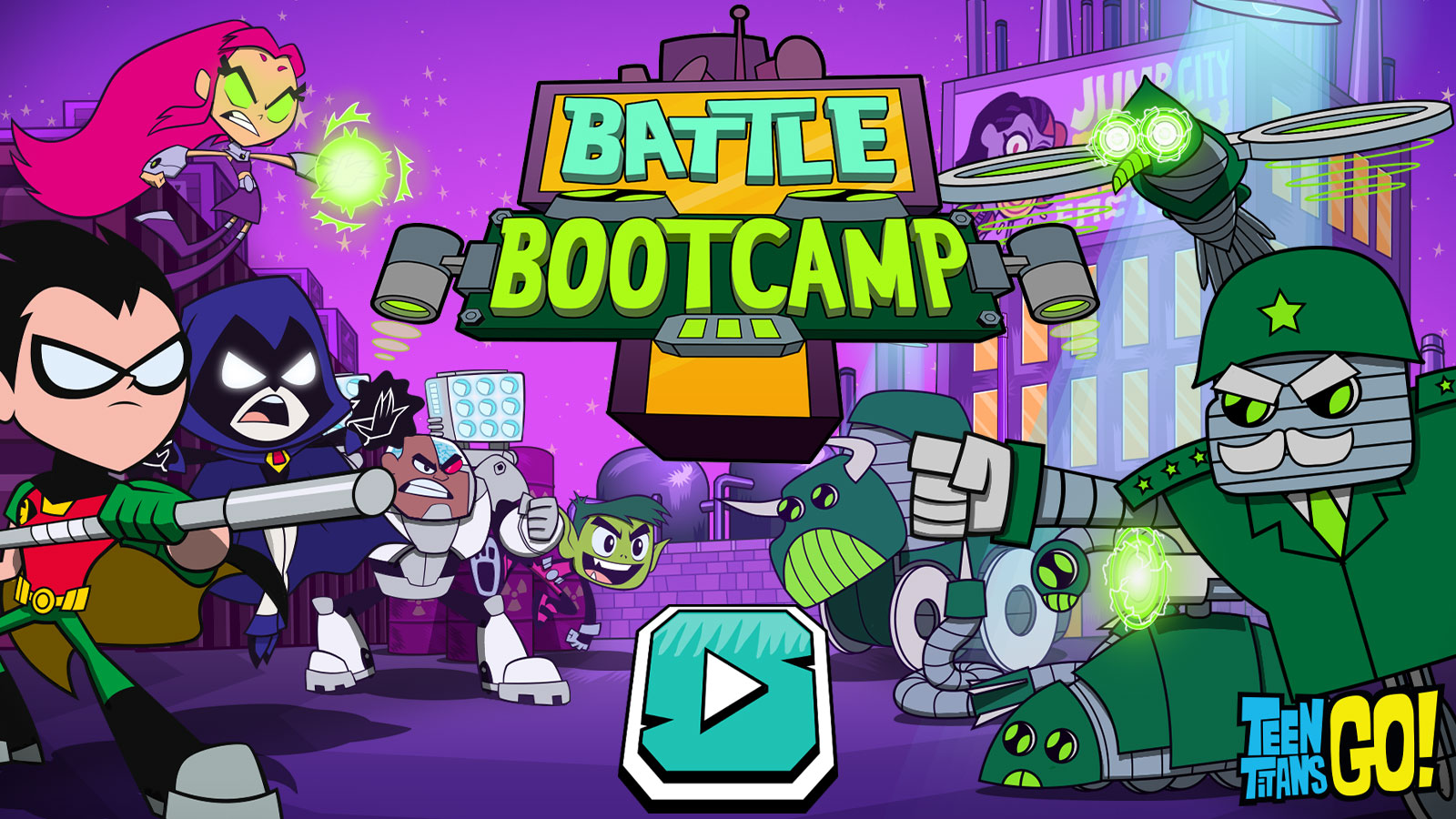 Battle Bootcamp | Free Teen Titans GO! Games | Cartoon Network