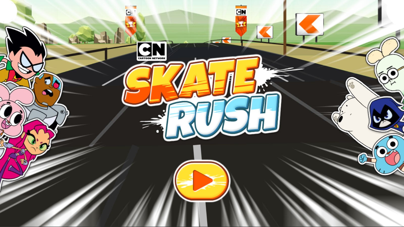 Skate Rush | Teen Titans Go | Cartoon Network