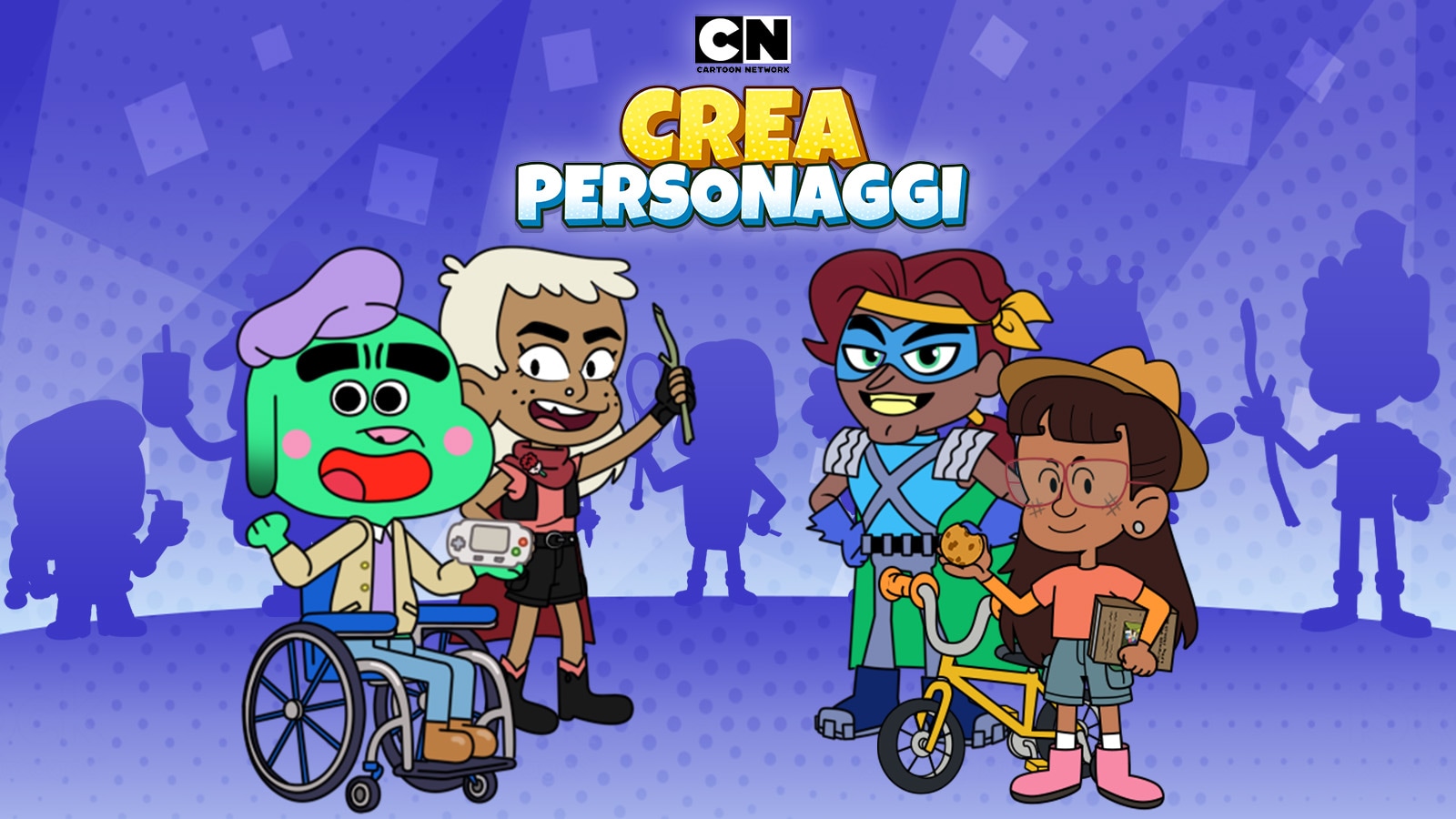 Crea Personaggi | Sii chiunque tu voglia essere! | Cartoon Network