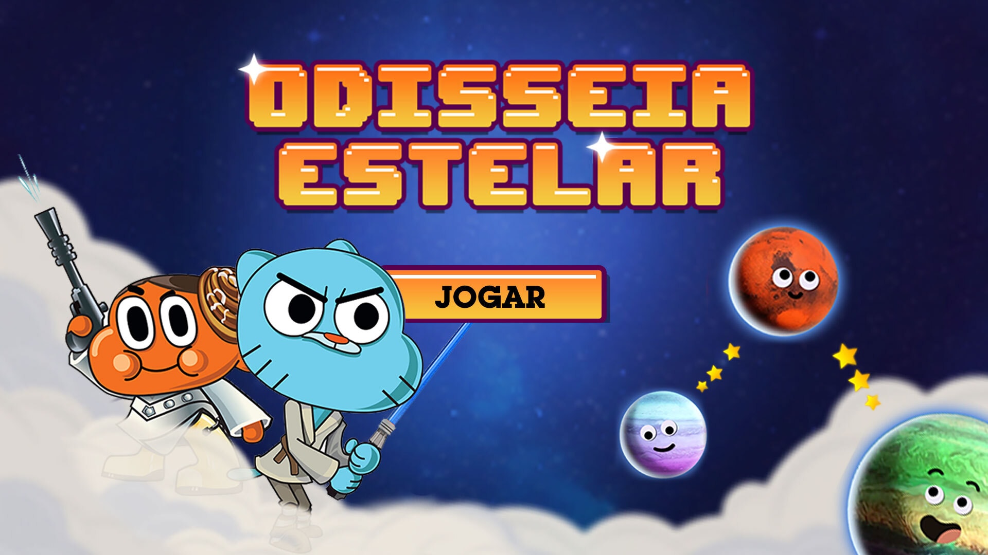 Odisseia Estelar, Jogos Gratuitos O Incrível Mundo de Gumball