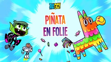 Piñata en folie
